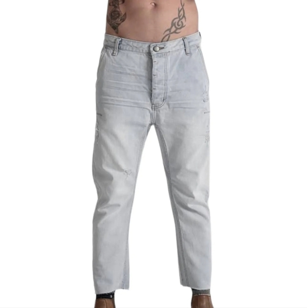 One Teaspoon Mens Brando Mr. Browns Relaxed Fit Jeans Sz 34 x 25 NWT